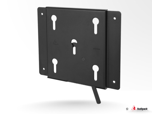 Wandhalterung Audipack 390967, "klein", schwarz